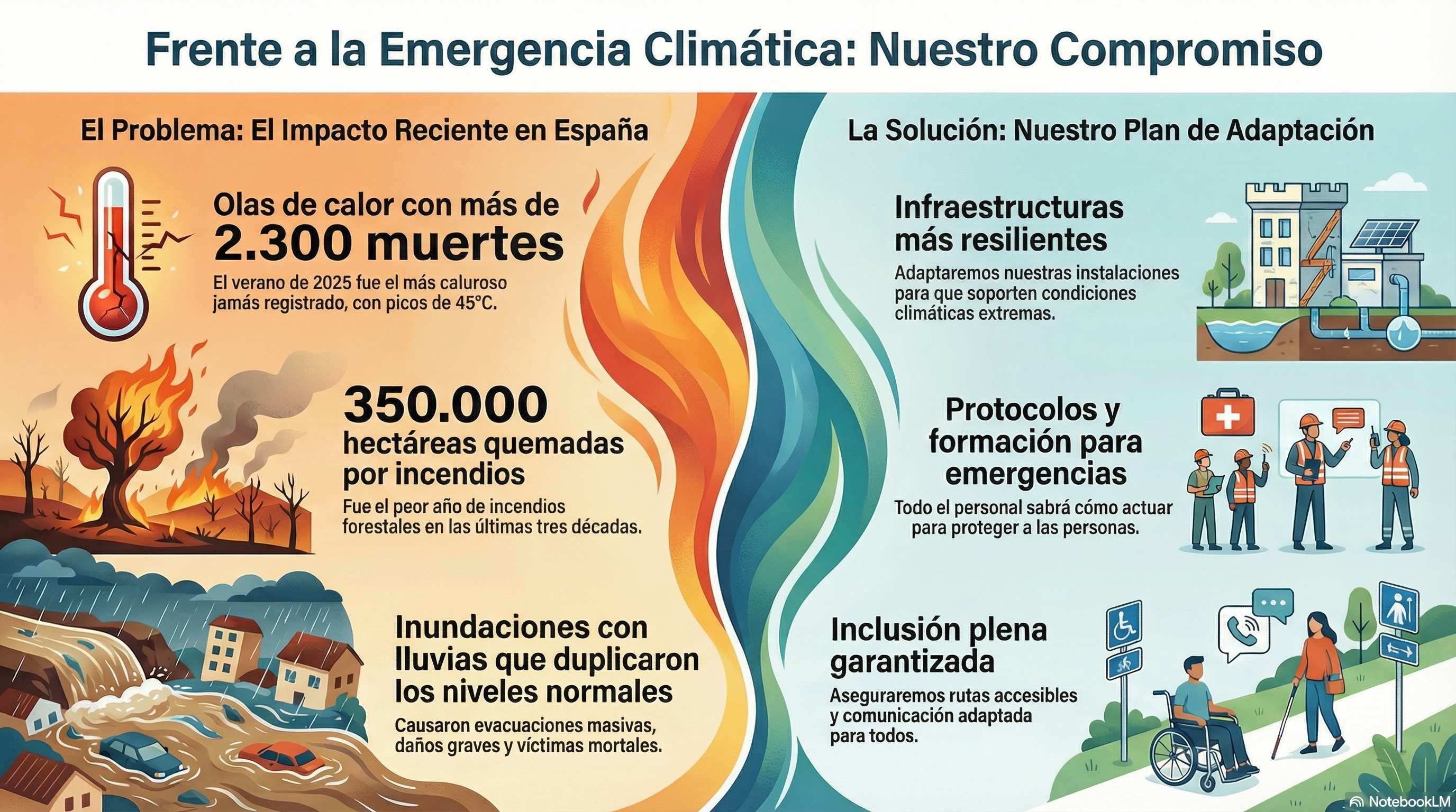 Infografía con los datos del artículo